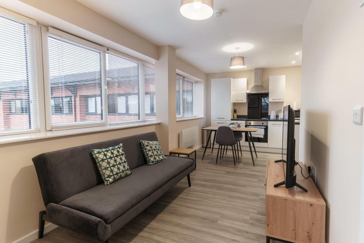 Fantastic 1 Bed Flat Manchester - Sleeps 3 Bagian luar foto