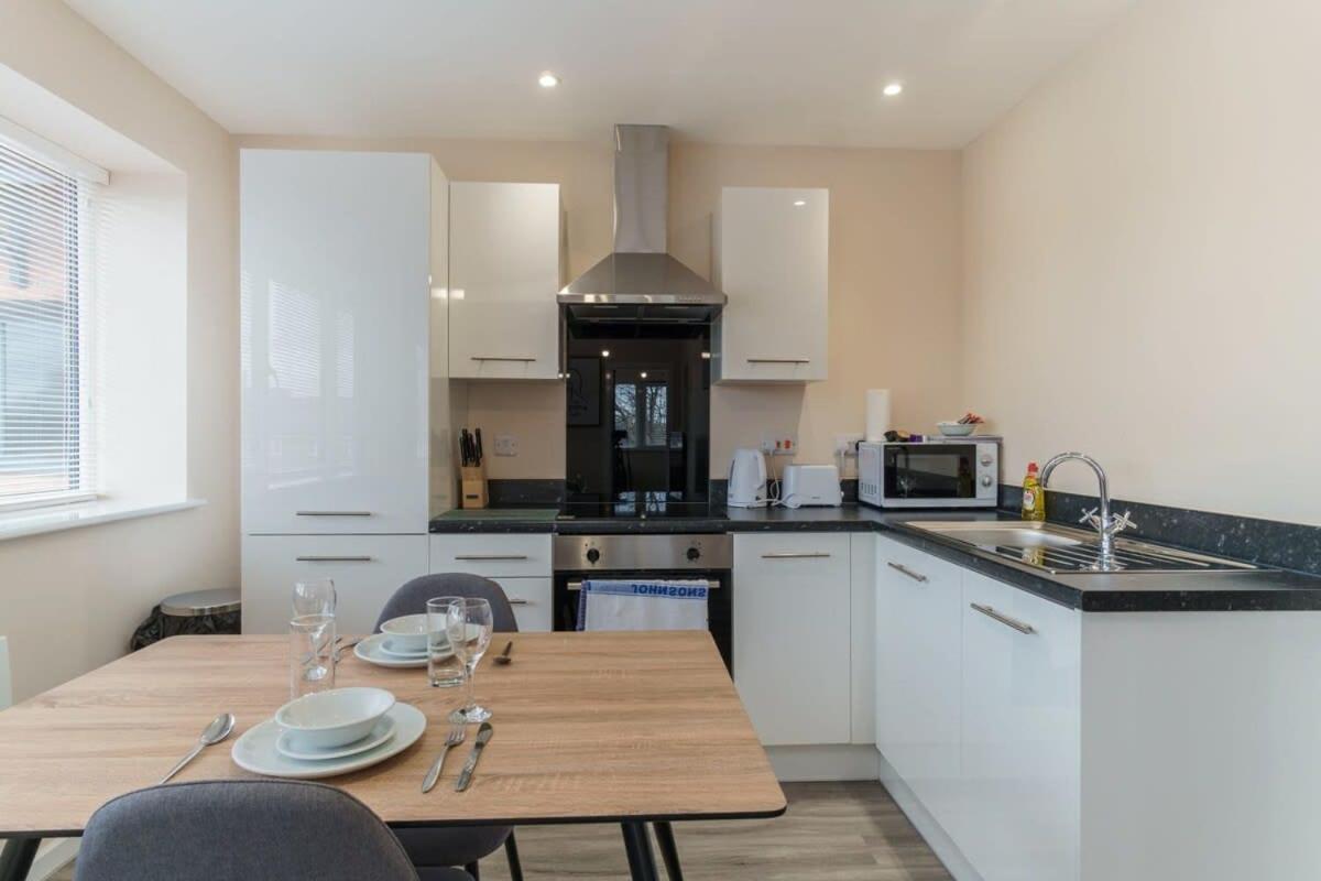 Fantastic 1 Bed Flat Manchester - Sleeps 3 Bagian luar foto