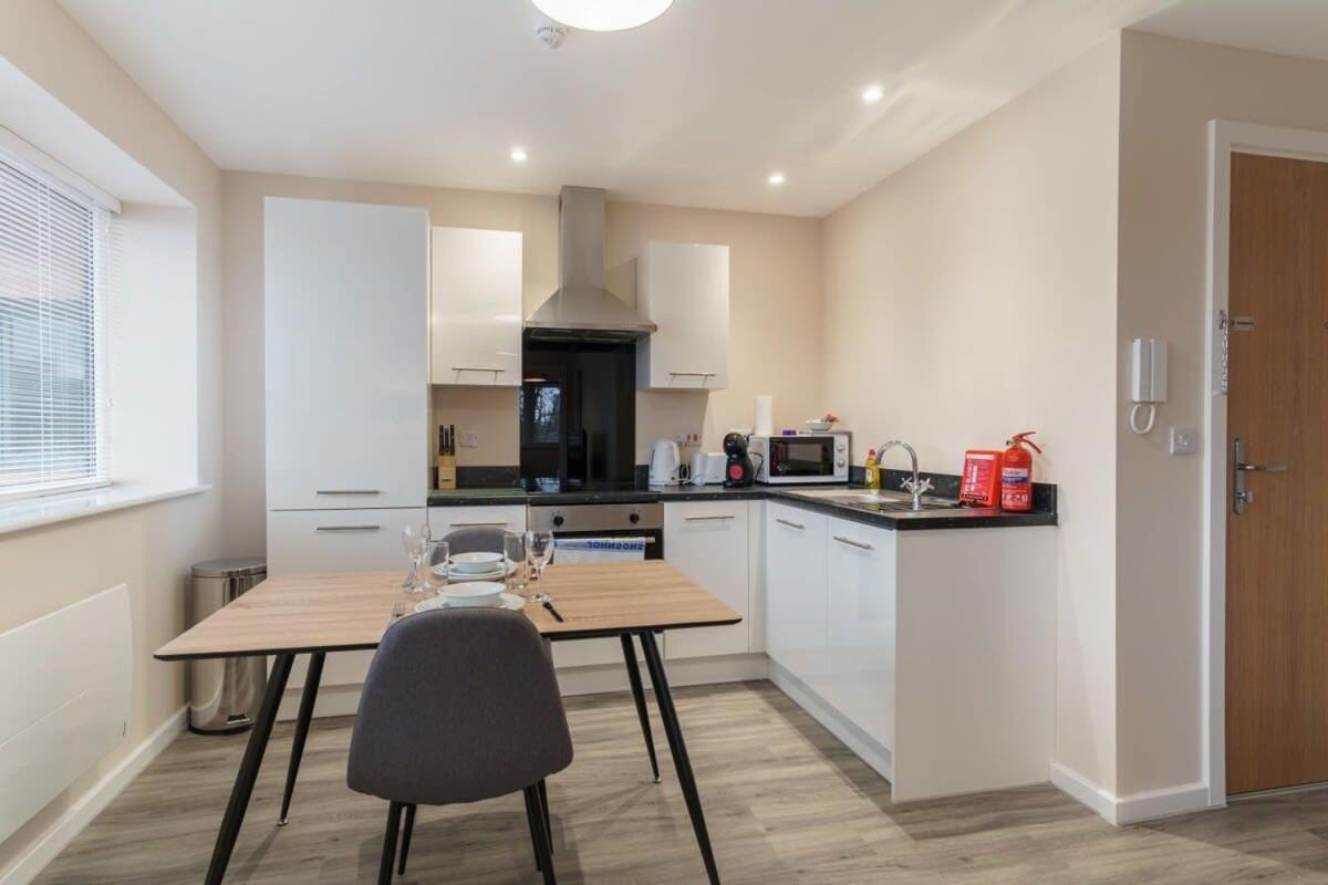 Fantastic 1 Bed Flat Manchester - Sleeps 3 Bagian luar foto