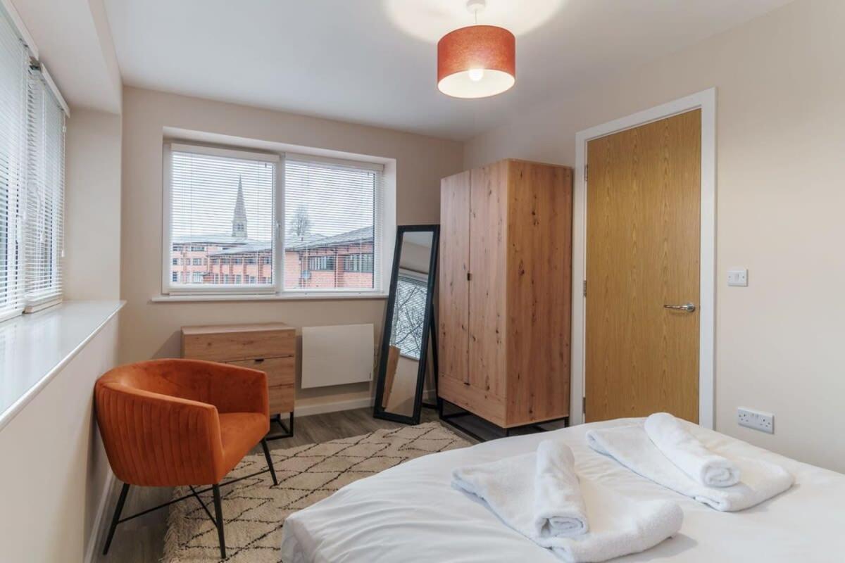 Fantastic 1 Bed Flat Manchester - Sleeps 3 Bagian luar foto